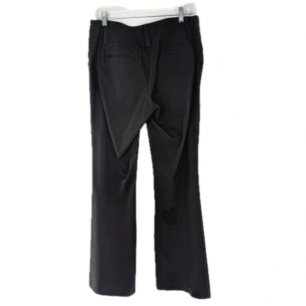 I.N.C. Mid-Rise Bootcut Black Pant Cotton Lycra with Pockets Size 10 Work Career